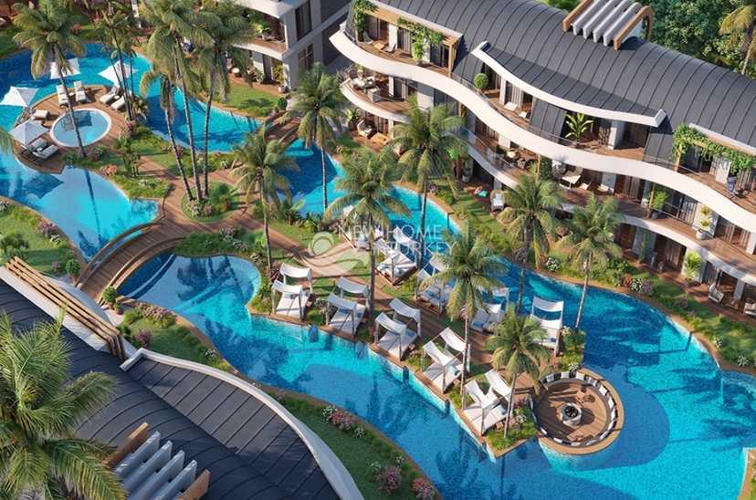 Luxury 2+1 Apartment with Mountain View in Alanya