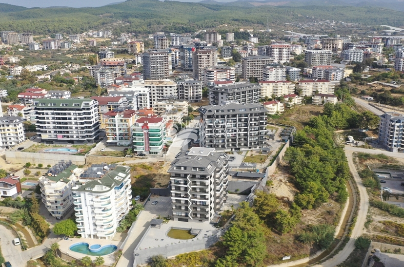 Luksuriøs 2+1 leilighet med sjø- og fjellutsikt, Alanya - Avsallar