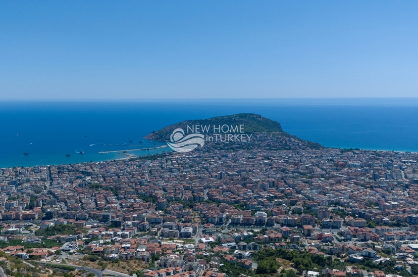 Ylellinen 4+1 Huvila upealla näköalalla, Alanya - Bektas