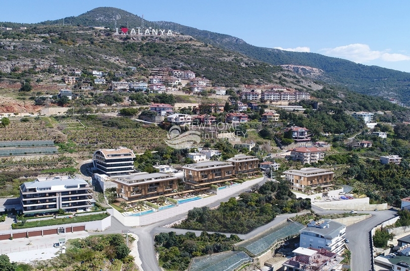 Brandnew project with amazing seaviews apartments in Alanya for sale