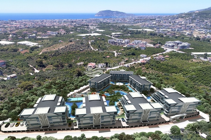 Luxury apartments in a peaceful area