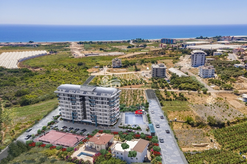 Luxury 1+1 Apartment with Sea and Mountain Views in Demirtas