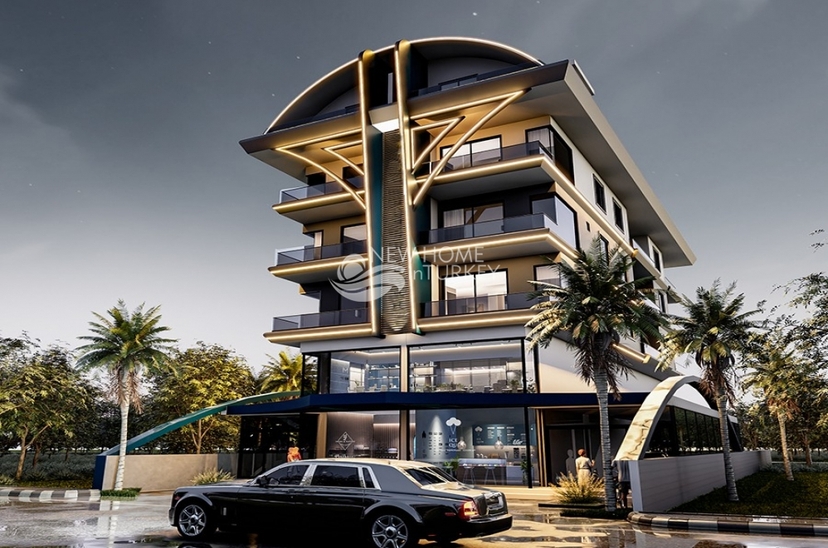 Modern apartments in Demirtash