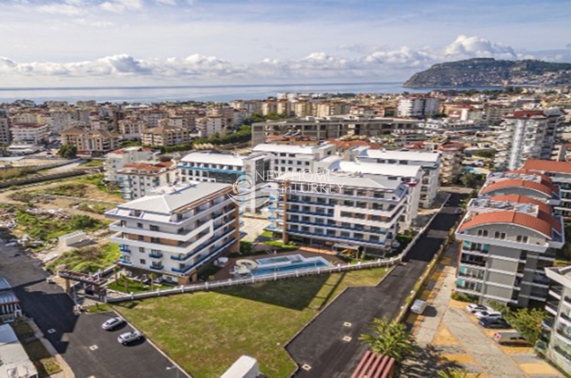 Luksus 3+1 Lejlighed med Bjergudsigt, Alanya - Oba