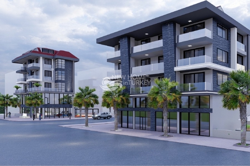New apartments by the sea in Alanya