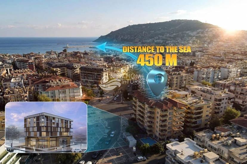 Modern one bedroom apartment in Alanya