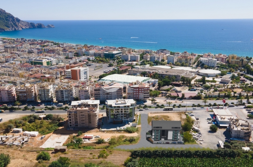 1+1 Leilighet med Fantastisk Utsikt i Alanya Sentrum