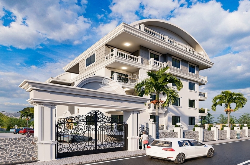 Brand new project in progress in Alanya