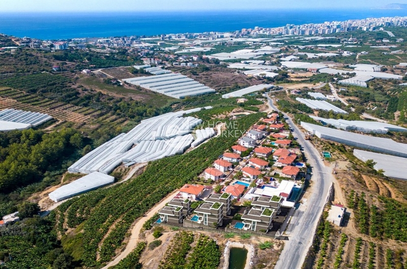 Luksuriøs 4+1 Villa med Sjø- og Fjellutsikt, Alanya - Kargicak