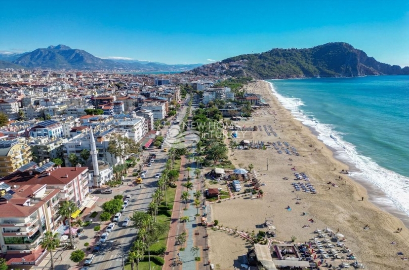 Wonderfully furnished apartment 50m away from the beach in Alanya