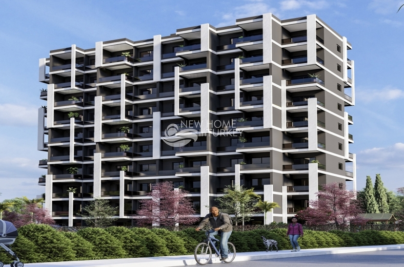 Luxury 1+1 Apartment with Mountain View in Arpaçbahşiş, Mersin