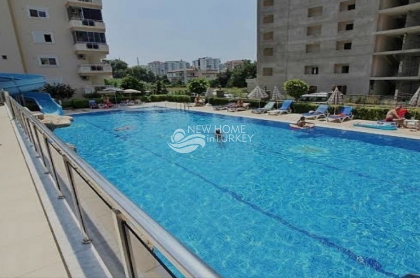 Castle and Mountain Views 2+1 Apartment in Mahmutlar, Alanya