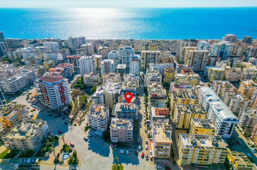 Fjällutsikt 1+1 lägenhet i Mahmutlar, Alanya