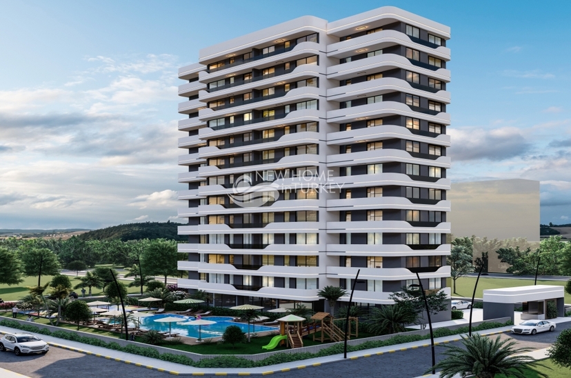 Luxurious 1+1 Apartment with Sea and Mountain Views, MERSIN - KARGIPINARI