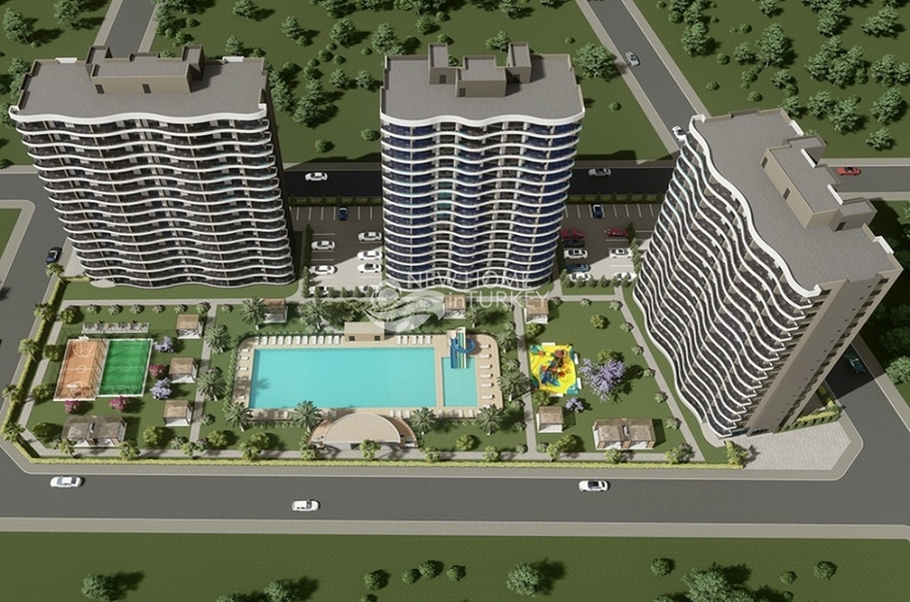 Seaside Living Made Affordable in Brand new Complex in Mersin