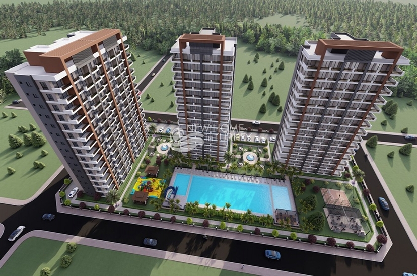 Amazing brand new complex with stunning views for sale in Mersin