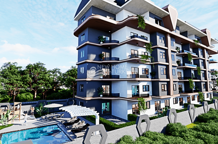 Luxury 1+1 Apartment with Mountain View, Alanya - Gazipasa