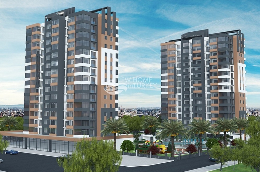 Luxury 1+1 Apartment with Sea and Mountain Views in Mersin-Tece