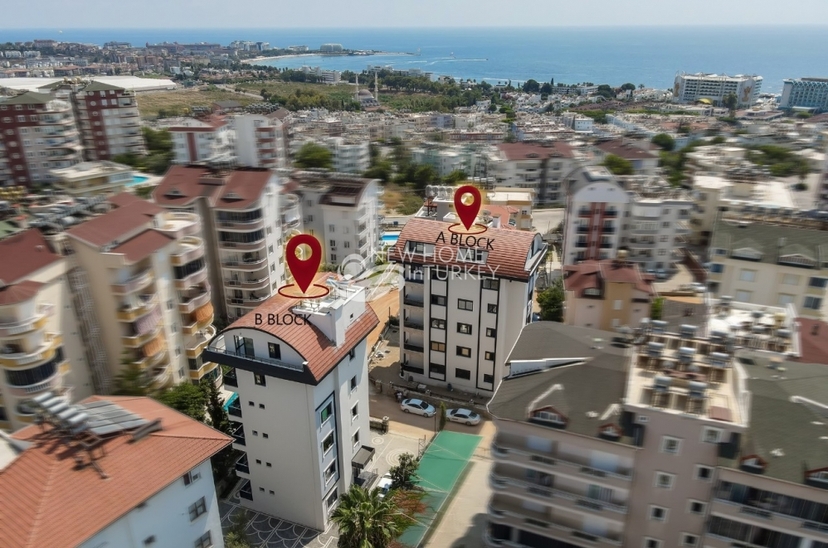 2-bedroom apartment in recently built new complex in Avsallar