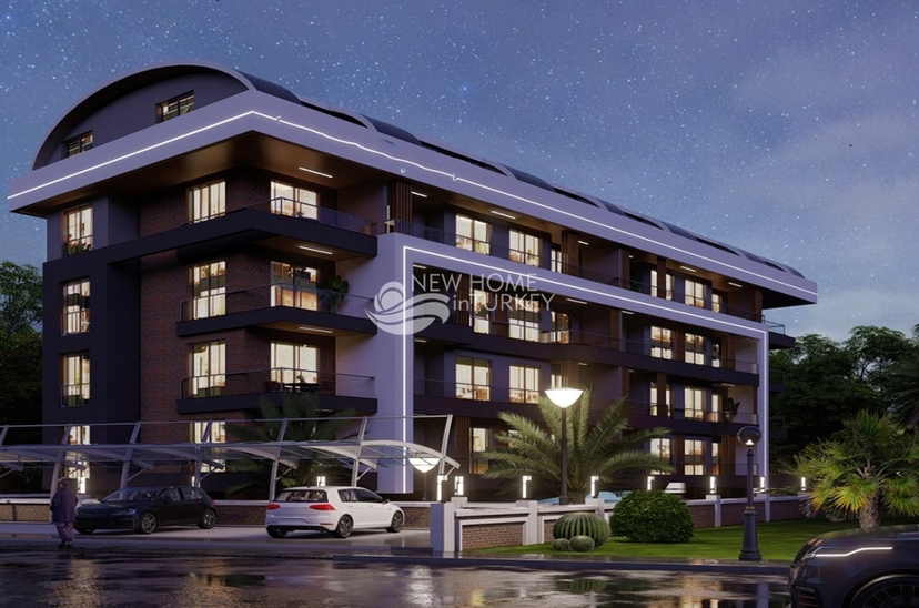 Luxury 1+1 Apartment with Mountain View, Alanya - Payallar