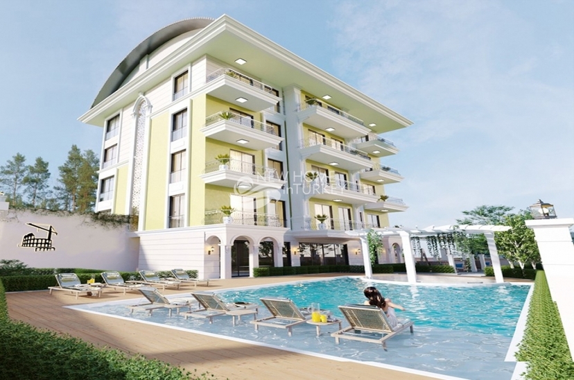 New apartments in a prestigious area of Oba district