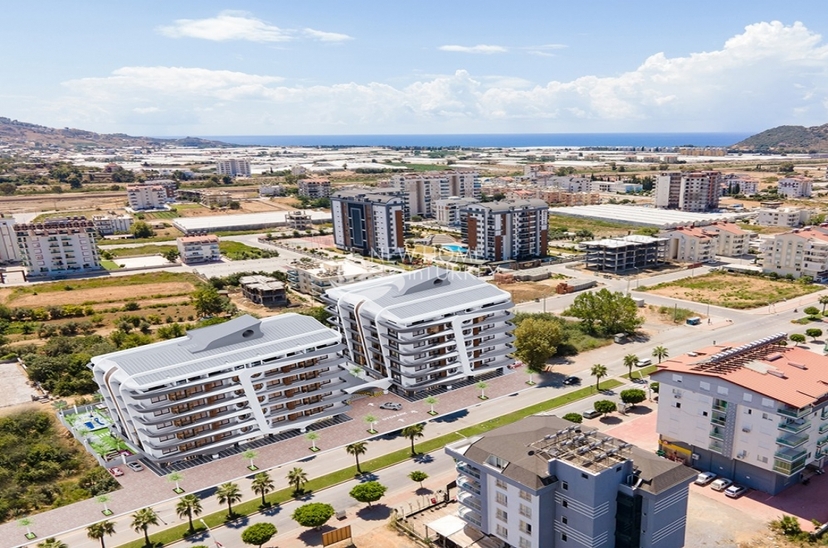 Luksuriøs Bjergudsigt 1+1 Lejlighed i Gazipasa, Alanya