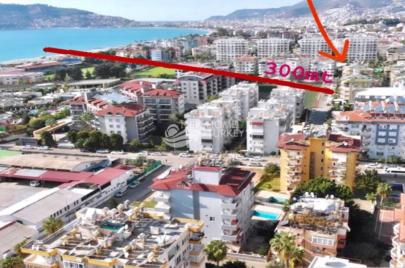 Mountain View 2+1 Apartment in Oba, Alanya