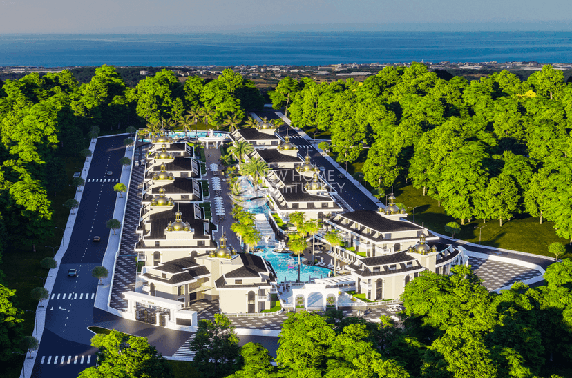 Ylellinen 1+1 huoneisto meri- ja linnäkemalla, Alanya - Incekum