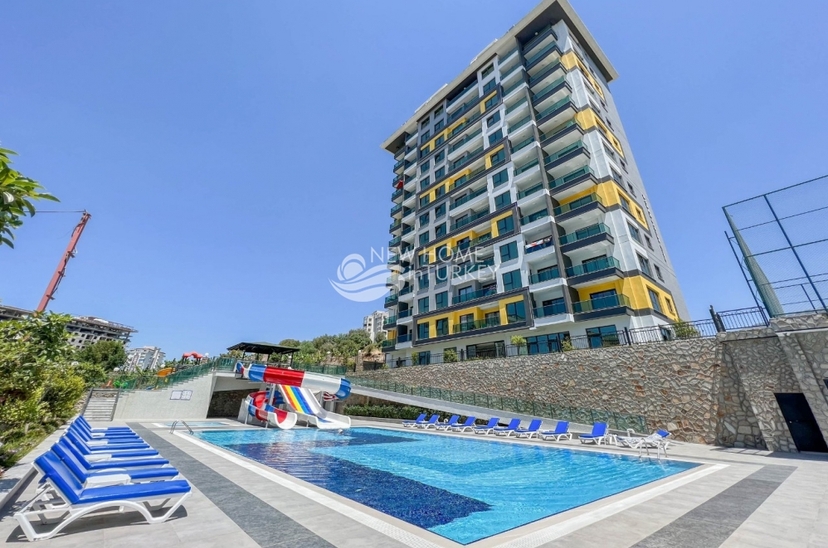 Luxury 1+1 apartment in Alanya