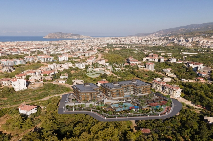 Extraordinary complex in Alanya ready for occupancy soon