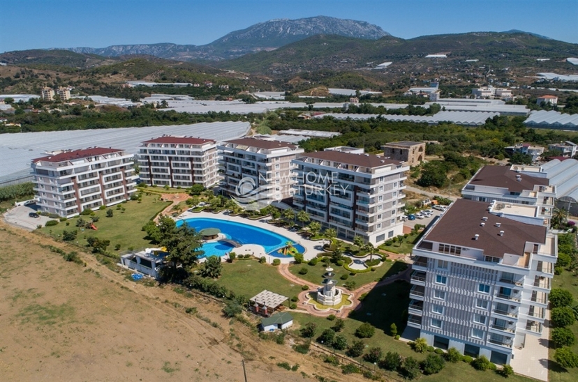 Luxuriöse 2+1 Wohnung mit Bergblick in Demirtas, Alanya