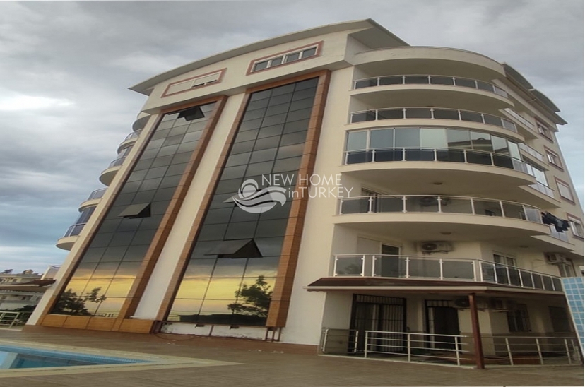 Luxuriöses 4+1 Apartment mit Meerblick und Bergblick, Alanya Avsallar