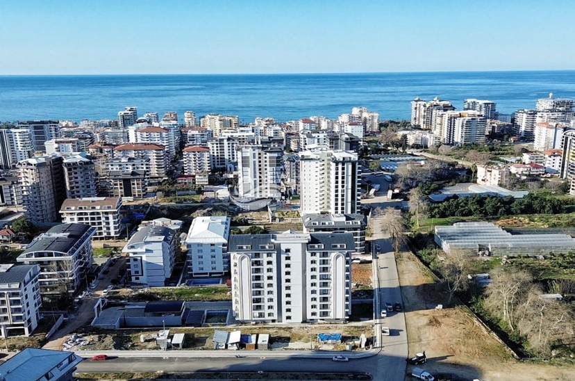 Luxuriöses 1+1 Apartment mit Bergblick in Alanya