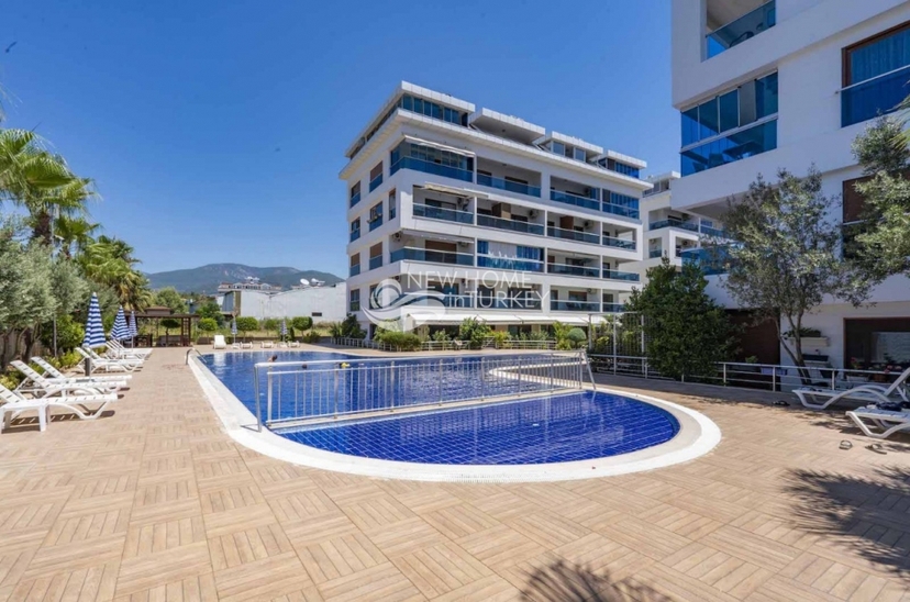 Luxuriöses 1+1 Apartment mit Bergblick, Alanya-Kestel