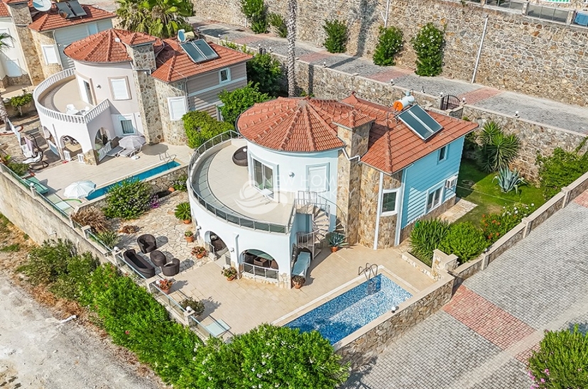 Ylellinen 3+1 Huvila upealla näköalalla, Alanya - Kargicak