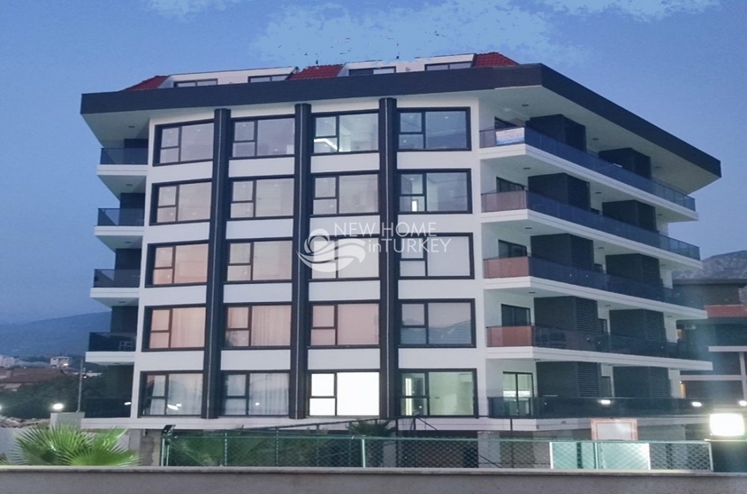 Luxury 1+1 Apartment with Sea and Mountain Views, Alanya - Kestel