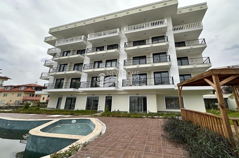 Luxury 1+1 Apartment with Mountain View in Kestel