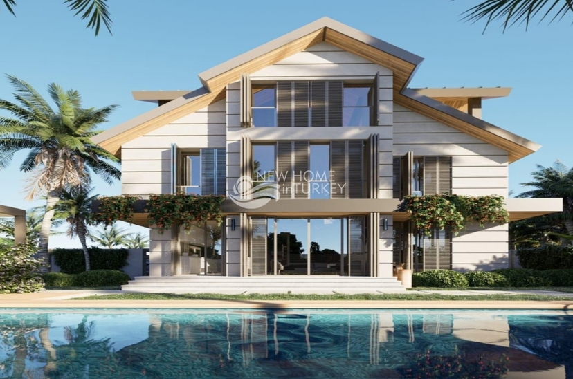 Luxury 3+1 Mountain View Villa in Belek Center