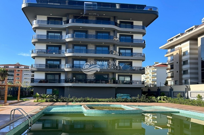 Luxury 1+1 Apartment with Mountain View in Kestel, Alanya