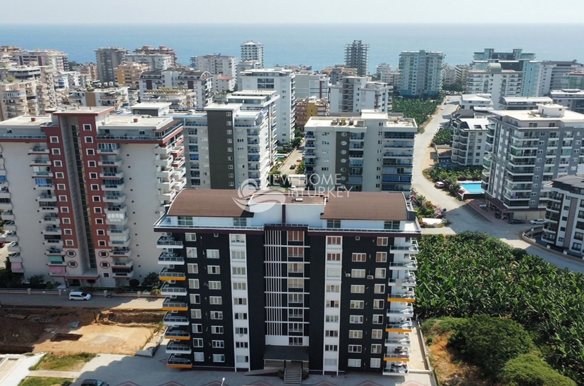 Luxuriöses 1+1 Apartment mit Bergblick in Mahmutlar, Alanya