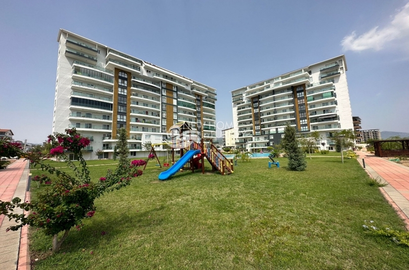 Luxuriöse 4+1 Wohnung mit Meerblick und Bergblick, Alanya - Gazipasa
