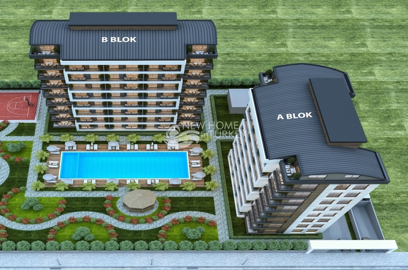 Luxury 1+1 Apartment with Mountain View, Antalya - ALTINTAŞ