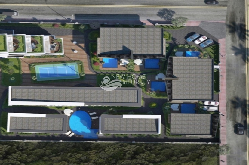 Romslig 4+1 Villa i Antalya - ALTINTAŞ