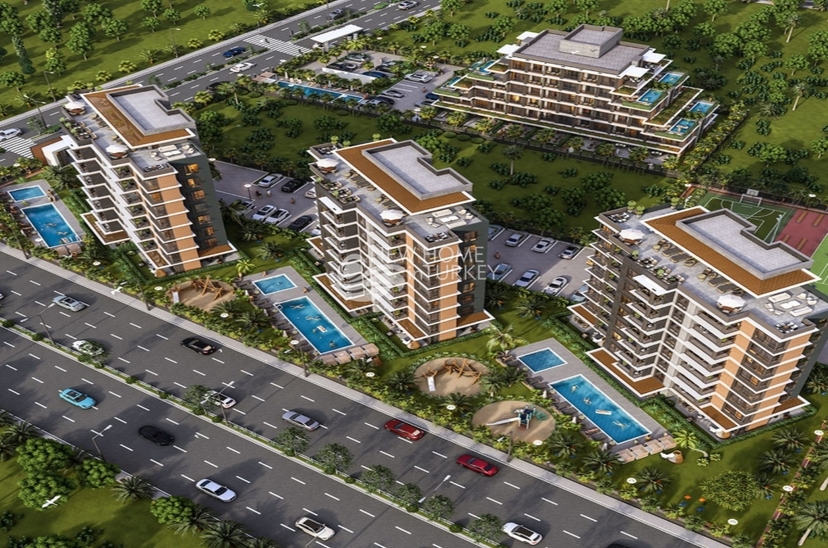 Luxury 2+1 Apartment with Mountain View in ALTINTAŞ