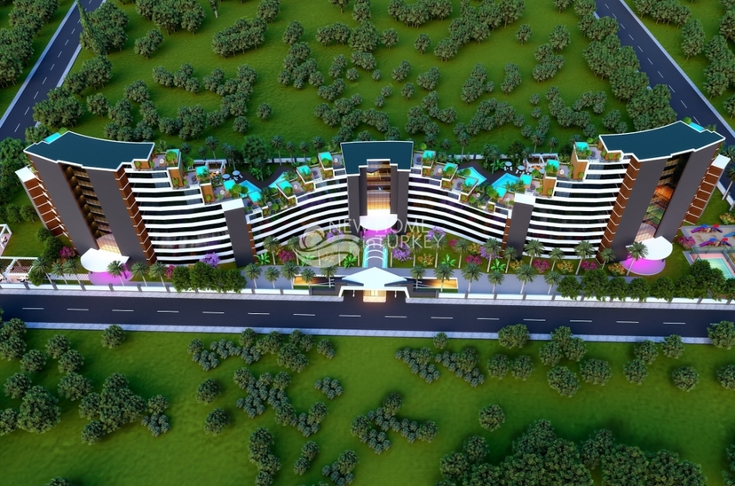 Luxury 1+1 Apartment with Mountain View in Altıntaş