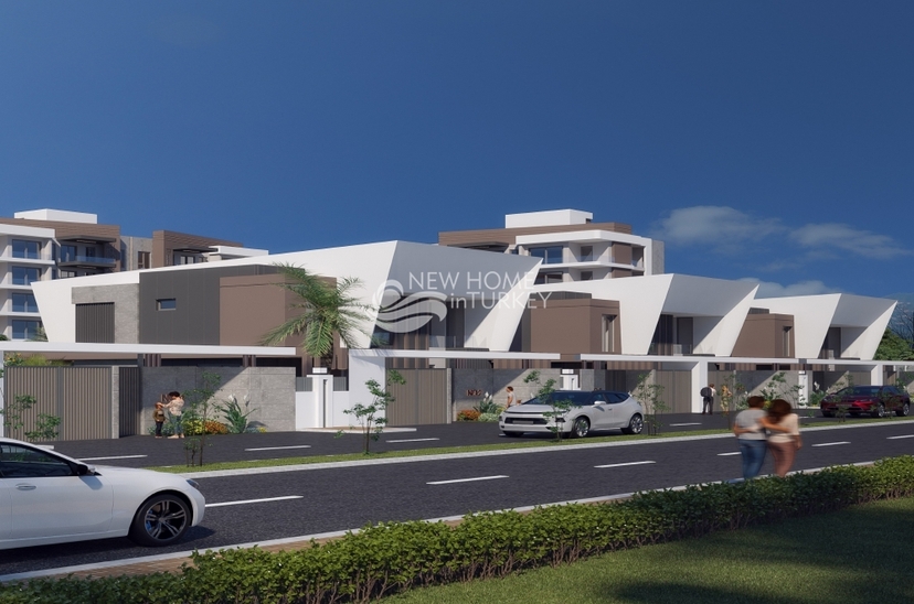 Lyxig bergsutsikt 4+1 villa i ALTINTAŞ, Antalya