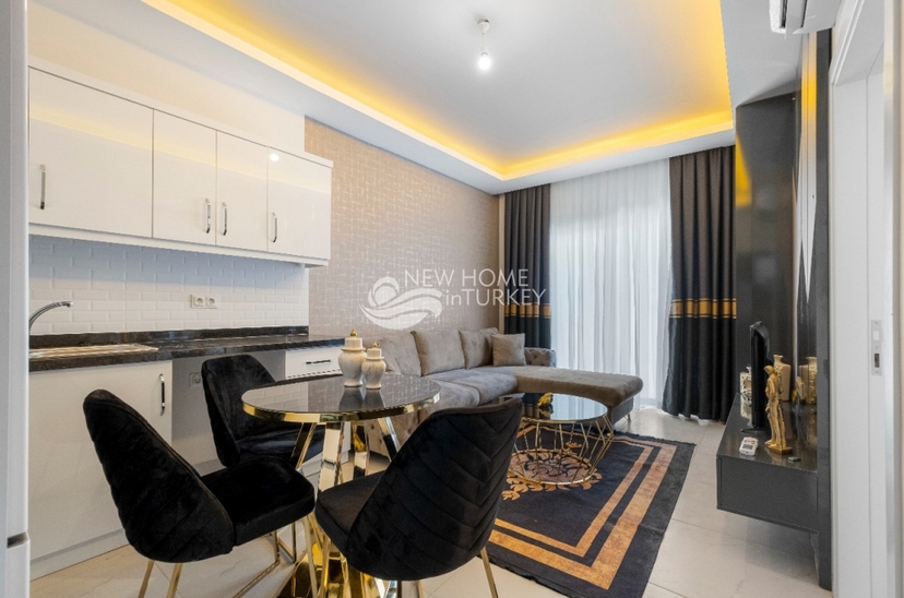 Ylellinen 1+1 asunto vuorinäköalalla, Alanya - Avsallar