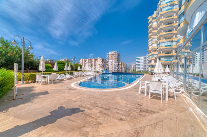 Luxuriöse 3+1 Wohnung mit Meerblick und Bergblick, Alanya - Mahmutlar