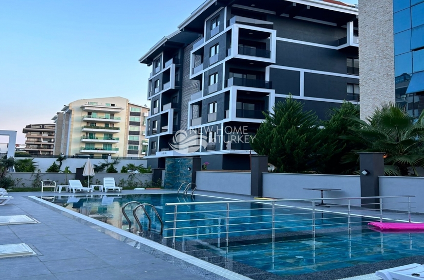 Meerblick 1+1 Wohnung in Kestel, Alanya