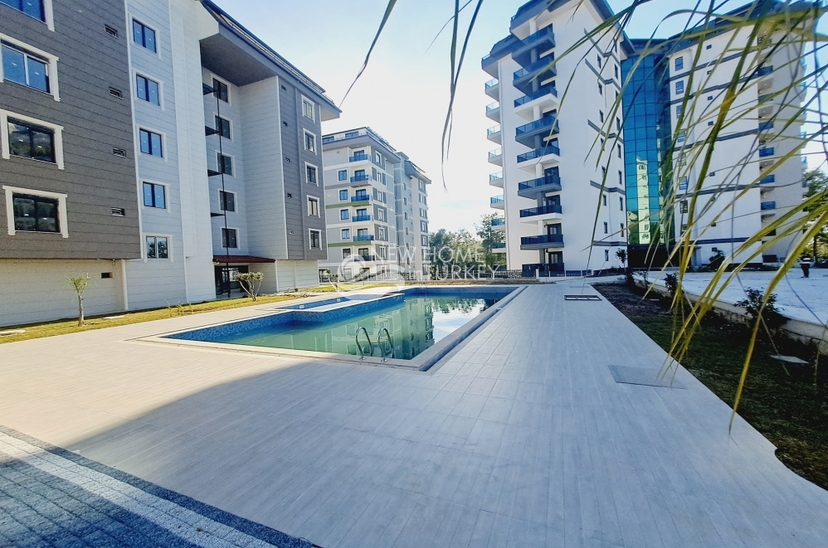 Modernes 1+1 Apartment mit Bergblick in Avsallar, Alanya